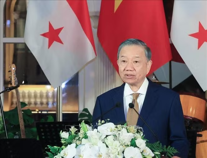 Tổng Bí thư, Chủ tịch nước Tô Lâm phát biểu.