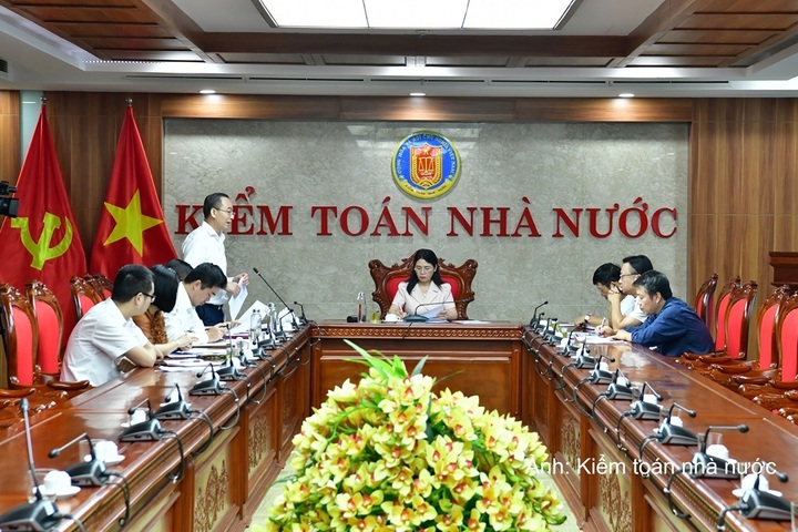 Toàn cảnh cuộc họp của Ban Chỉ đạo 35 Kiểm toán nhà nước.