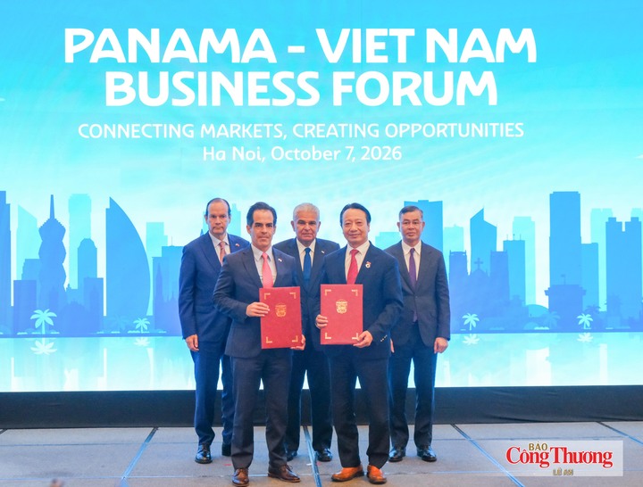 Liên đoàn Thương mại và Công nghiệp Việt Nam và Phòng Thương mại, Công nghiệp và Nông nghiệp Panama đã ký Biên bản Ghi nhớ (MOU).