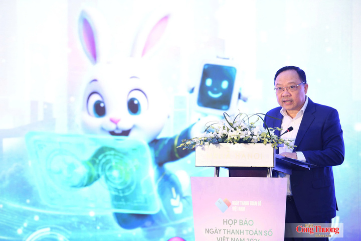 Ông Phạm Anh Tuấn, Vụ trưởng Vụ Thanh toán, Ngân hàng Nhà nước phát biểu.