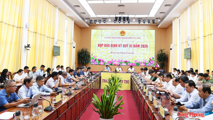 Quang cảnh tại buổi họp báo.