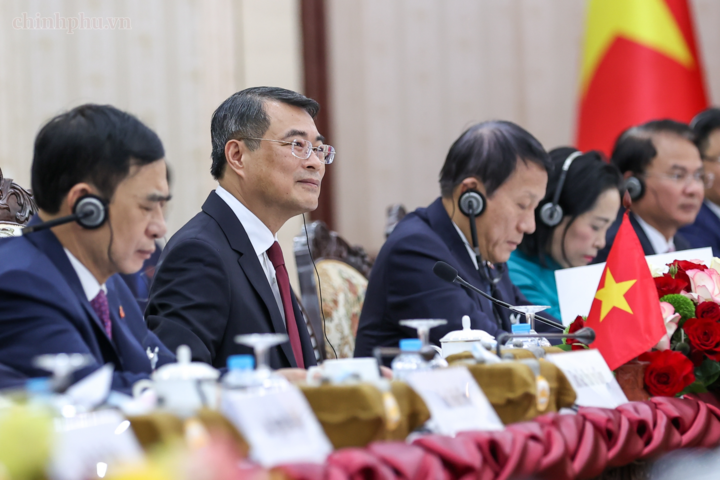 Thủ tướng khẳng định Việt Nam sẵn sàng đồng hành, hỗ trợ Lào trong khả năng của mình. Ảnh: chinhphu.vn/Nhật Bắc