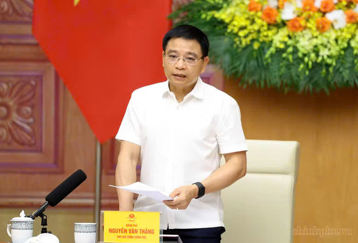 Phó Thủ tướng Chính phủ Nguyễn Văn Thắng chủ trì cuộc họp của Ban Chỉ đạo điều hành giá. Ảnh chinhphu.vn