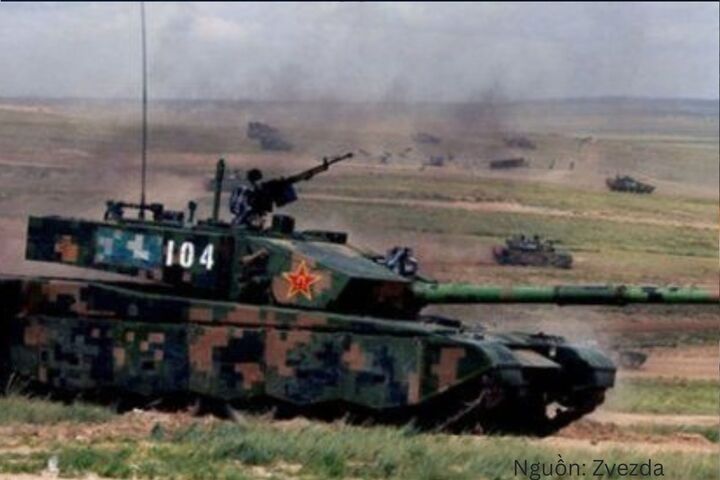 Xe tăng Type-99A của Trung Quốc. Nguồn: Zvezda