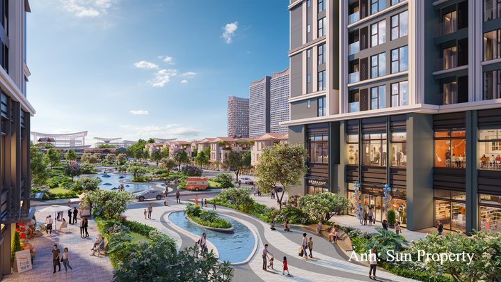 Cư dân dễ dàng tiếp cận nhịp sống sôi động của Blanca City