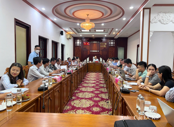 Cuộc họp về công tác chuyển giao chức năng quản lý nhà nước về khoáng sản và phương án điều phối vật liệu xây dựng khu vực phía Nam