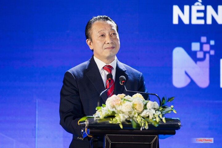 Ông Nguyễn Quang Vinh, Phó Chủ tịch VCCI phát biểu tại sự kiện.