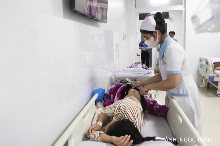 Sau khi được chăm sóc, các bệnh nhân đều đang có dấu hiệu hồi phục tốt