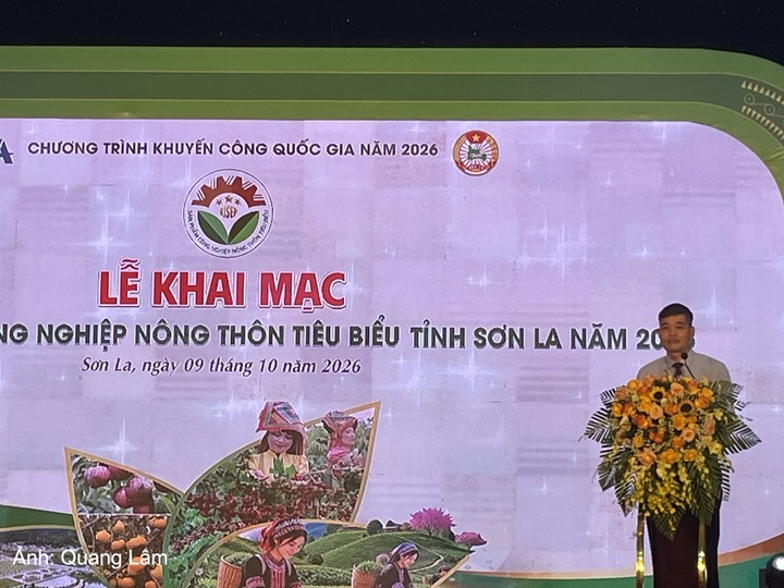 Ông Nguyễn Văn Thịnh, Phó Cục trưởng Cục Công nghiệp (Bộ Công Thương) phát biểu tại sự kiện.