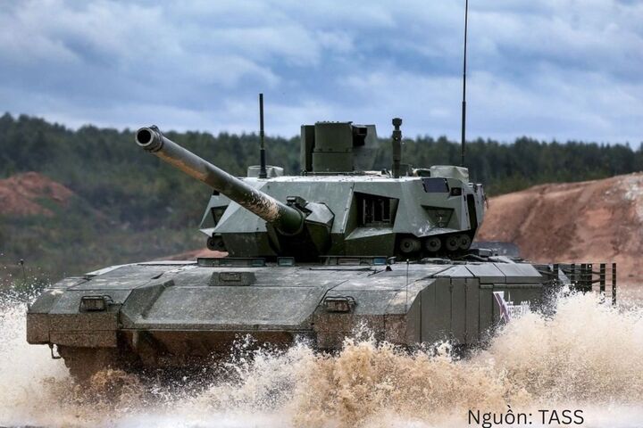 Xe tăng T-14 Armata. Nguồn: TASS