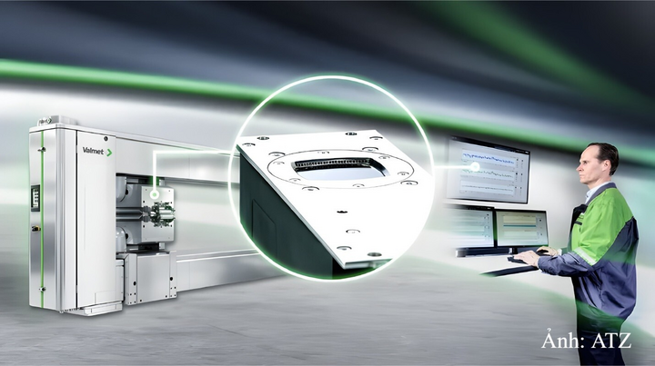 Hệ thống Valmet IQ QCS giúp thu thập dữ liệu và giám sát chất lượng theo thời gian thực trên dây chuyền sản xuất tissue.