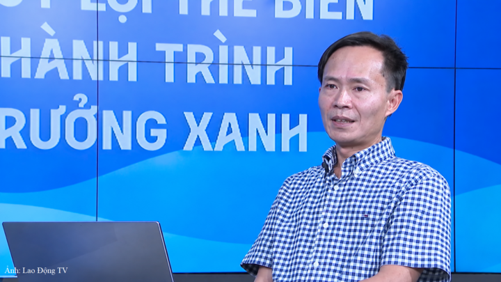 PGS.TS Nguyễn Tiền Giang, Trưởng khoa Khí tượng Thủy văn và Hải dương học, Trường Đại học Khoa học Tự nhiên.