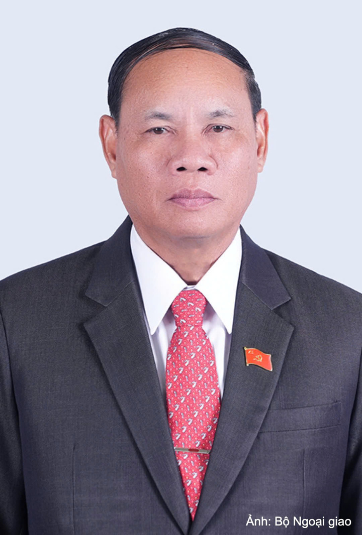 Đồng chí Vilay Lakhamfong, Ủy viên Bộ Chính trị, Thường trực Ban Bí thư Trung ương Đảng Nhân dân Cách mạng Lào.