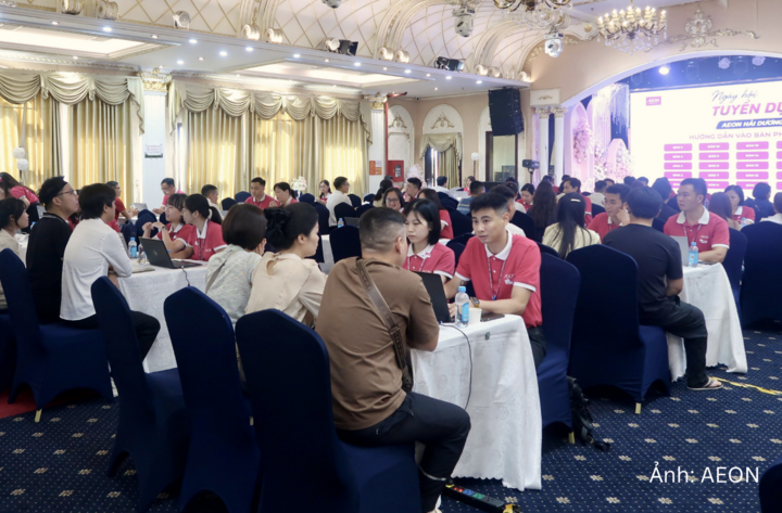 Ngày hội Tuyển dụng cho AEON Hải Dương, AEON Thanh Hóa & AEON Hạ Long đã thu hút hàng nghìn ứng viên.