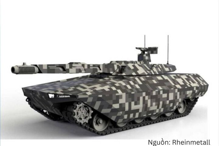 Mô hình xe tăng MGCS. Nguồn: Rheinmetall.