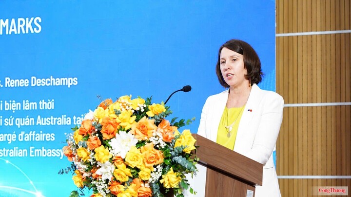 Bà Renee Deschamps, Đại biện lâm thời Đại sứ quán Australia tại Việt Nam.