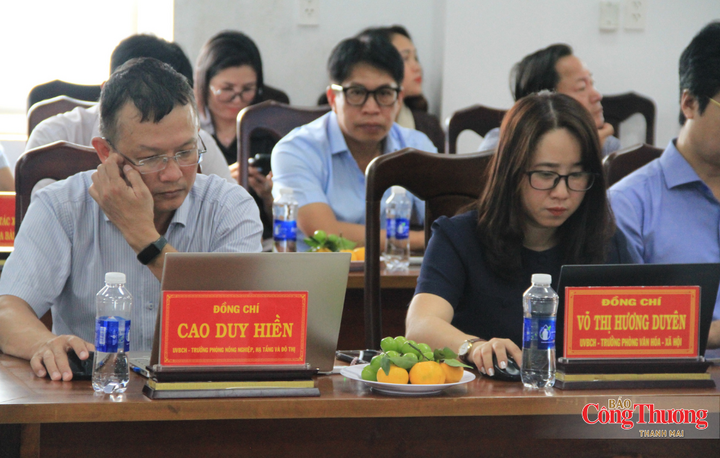 Lãnh đạo các đơn vị thuộc UBND phường Hội Phú.