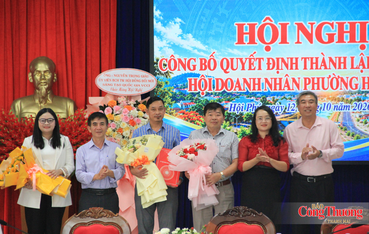 Quyết định thành lập Hội Doanh nhân phường Hội Phú.