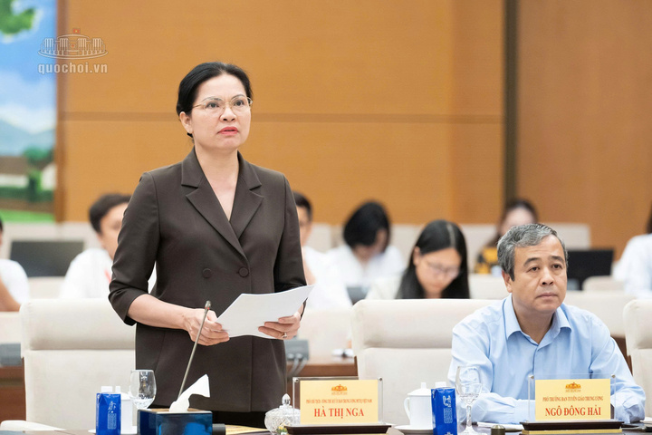 Phó Chủ tịch - Tổng Thư ký Ủy ban Trung ương Mặt trận Tổ quốc Việt Nam Hà Thị Nga