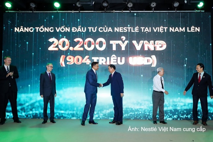 Tháng 4/2025, Nestlé công bố mở rộng sản xuất, khẳng định cam kết đầu tư dài hạn và đồng hành cùng sự phát triển kinh tế – xã hội bền vững tại Việt Nam.