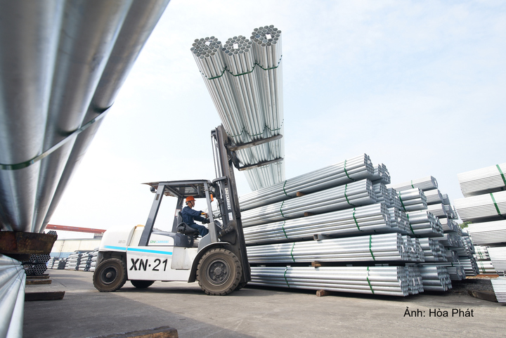 Hòa Phát bán hơn 10,3 triệu tấn thép trong 9 tháng.