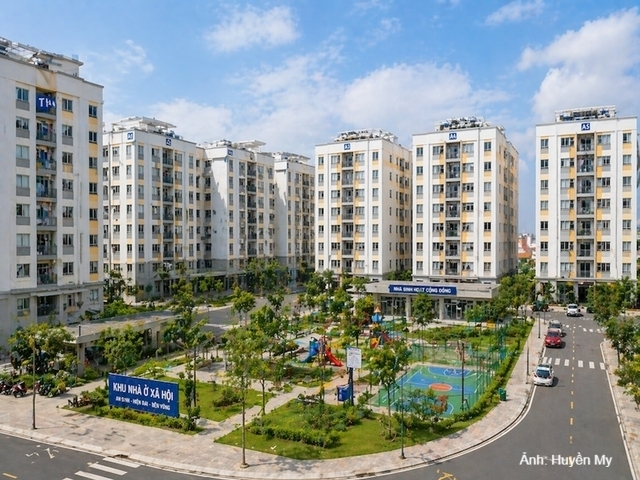 Khả năng tiếp cận nhà ở xã hội không chỉ phụ thuộc vào nguồn vốn ngân hàng mà còn gắn với tiến độ dự án.