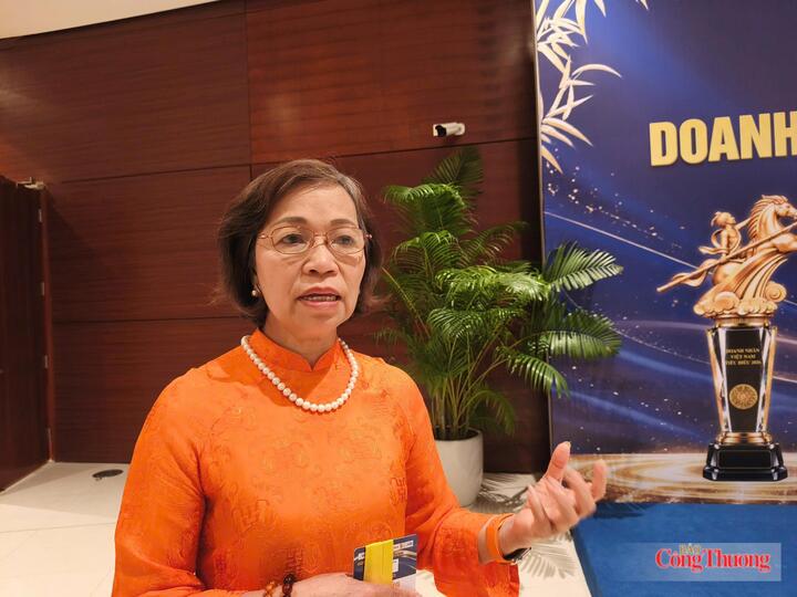 Bà Hà Thu Thanh, Phó Chủ tịch Hội Nữ doanh nhân Việt Nam.
