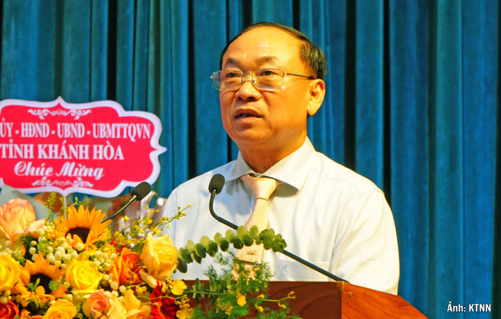 Bí thư Tỉnh ủy Gia Lai Thái Đại Ngọc phát biểu tại hội nghị.