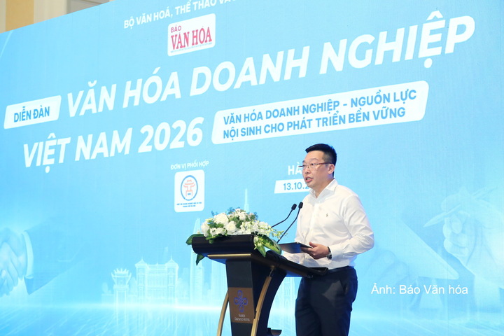 Ông Nguyễn Anh Vũ - Tổng Biên tập Báo Văn hóa.