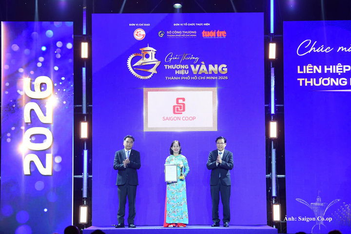 Saigon Co.op tự hào tiếp tục là Thương hiệu Vàng của Thành phố năm 2026.