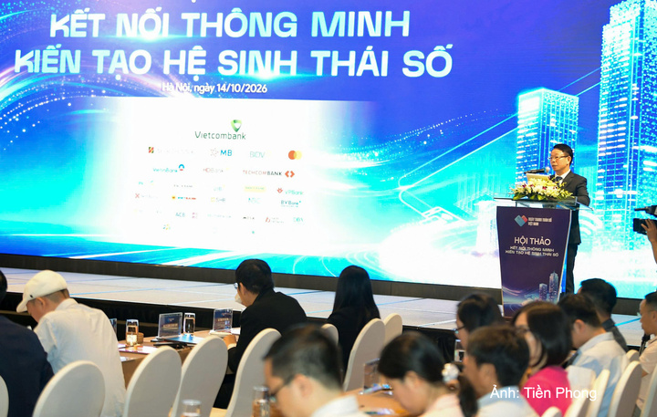 Hội thảo “Kết nối thông minh - Kiến tạo hệ sinh thái số” trong khuôn khổ Ngày Thanh toán số Việt Nam 2026.