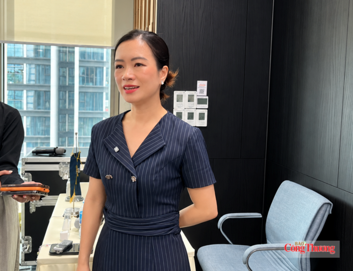 Bà Nguyễn Hoài An, Giám đốc cấp cao CBRE Chi nhánh Hà Nội.
