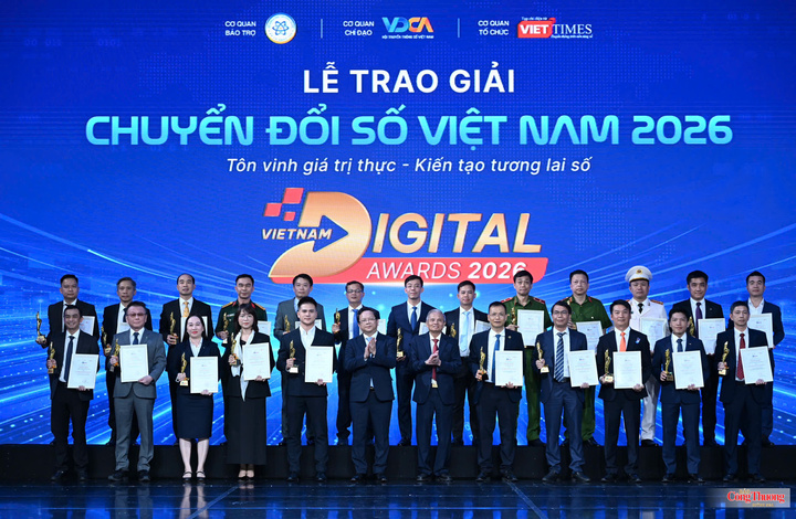 VDA 2026 vinh danh Cơ quan nhà nước chuyển đổi số xuất sắc.