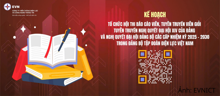 Ứng dụng các hình thức truyền thông mới như QR code, Infographics trong công tác tuyên truyền các văn bản của Đảng tại Đảng bộ EVNICT.