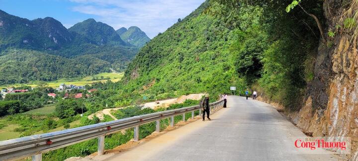 Công trình “Sửa chữa, bảo dưỡng khắc phục điểm đen trục đường thuộc lý trình Km00+300 - Km2+000, xã Hà Quảng, tỉnh Cao Bằng