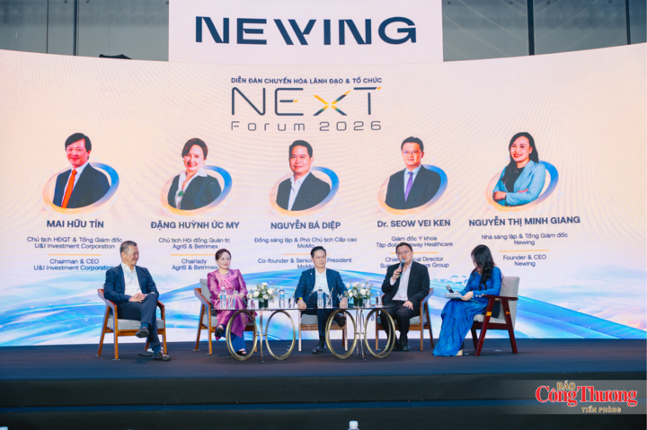Phiên thảo luận lãnh đạo khu vực (Regional Leadership Panel) tại NExT Forum 2026
