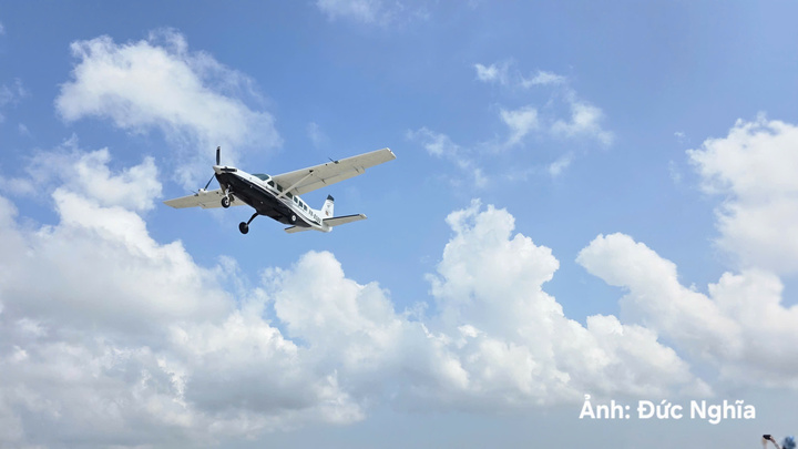 Máy bay Cessna 208 sẽ thực hiện 3 tuyến bay đánh giá phía trên Cảng hàng không Quảng Trị ở các cao độ 600 m và 300 m, với tốc độ trung bình 220 km/h.