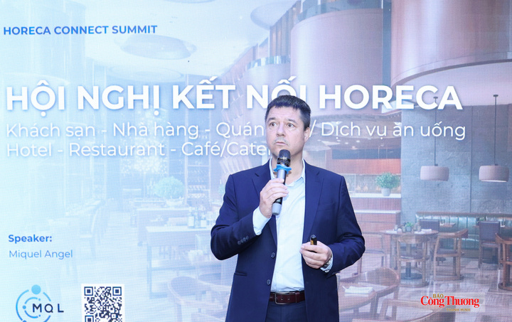 Ông Miquel Angel, chuyên gia khách sạn - nhà hàng, Công ty TNHH MQL Sustainable Tourism Services.