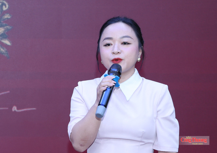 Bà Nguyễn Thị Mai Phương, Giám đốc Quốc gia Basilur Tea tại Việt Nam.