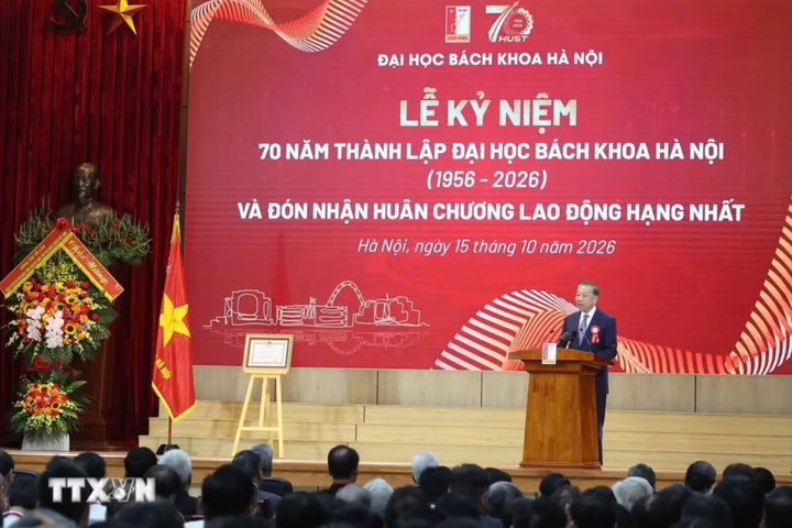 Tổng Bí thư, Chủ tịch nước Tô Lâm phát biểu. (Ảnh: Thống Nhất/TTXVN)