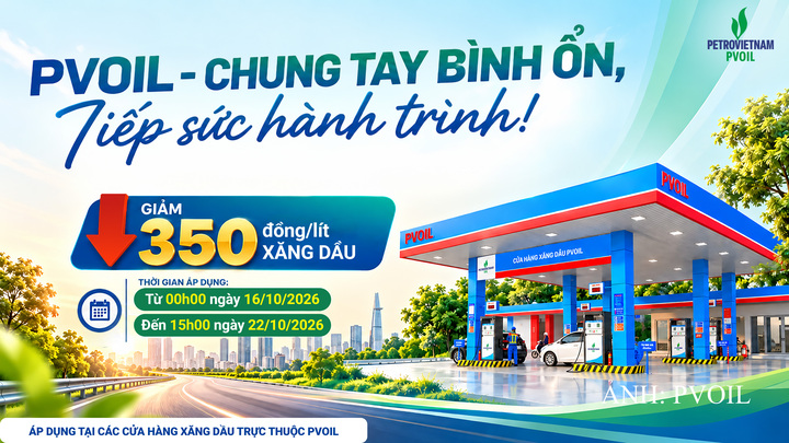 Chương trình “PVOIL chung tay bình ổn, tiếp sức hành trình”.