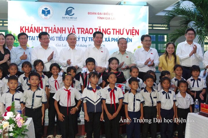 Trường Đại học Điện lực chung tay xây dựng thư viện tại Gia Lai - 6