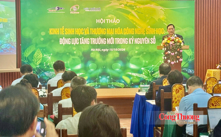 Hội thảo chuyên đề: “Kinh tế sinh học và thương mại hóa công nghệ sinh học: Động lực tăng trưởng mới trong kỷ nguyên số”.
