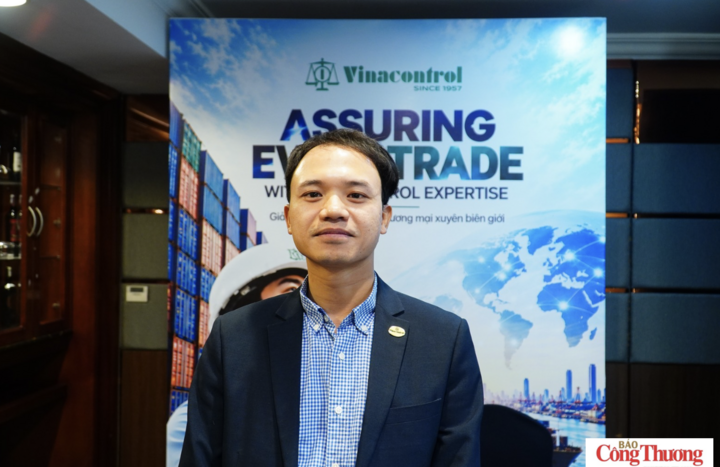 Ông Tô Mạnh Linh, Phó Giám đốc Thị trường, Công ty Cổ phần Tập đoàn Vinacontrol. Ảnh: Minh Đức