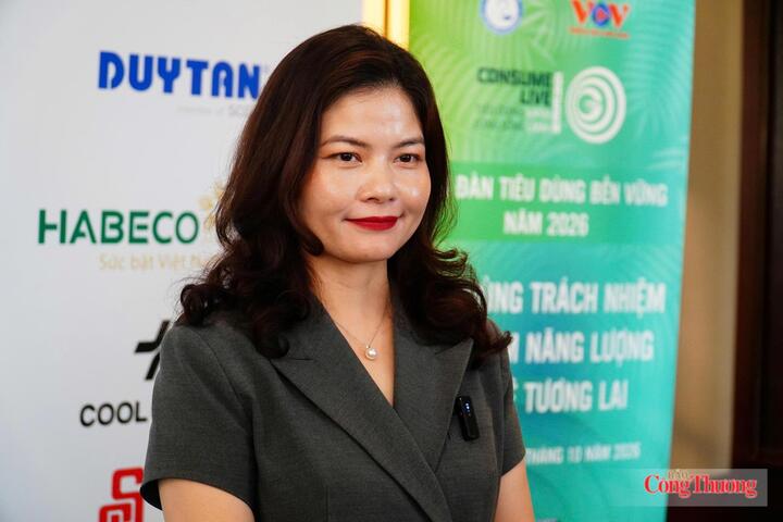 Bà Lê Thị Hoài Thương, Giám đốc Đối ngoại Nestlé Việt Nam. Ảnh: Minh Đức