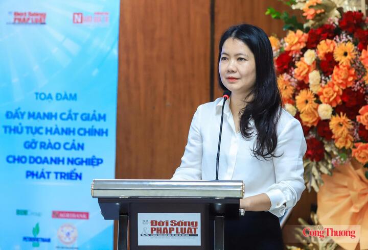 Bà Ngô Thị Tuyết - Phó Vụ trưởng Vụ Pháp chế, Bộ Nông nghiệp và Môi trường. Ảnh: Hữu Thắng