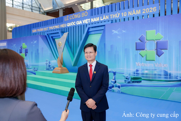 Ông Đỗ Văn Tuấn - Tổng Giám đốc Công ty CP Phân bón Miền Nam trả lời phỏng vấn phóng viên Báo Công Thương.