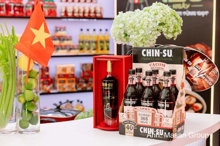Sản phẩm nước mắm Chin-su.