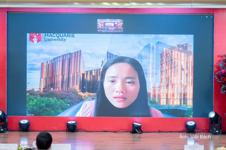 PGS.TS. Bùi Bình, Trường Đại học Macquarie, Australia chia sẻ.