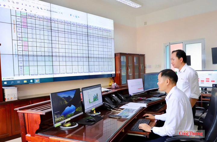 Phòng trực điều độ PC Đồng Nai trực thuộc EVNSPC.